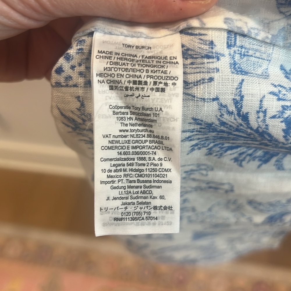 Tory Burch safari toile print dress - Picture 4 of 8